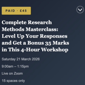 Complete Research Methods Masterclass - 4 Hour Workshop